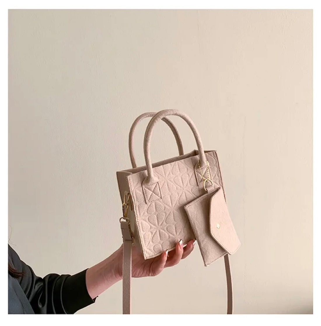 Lot de 5 Sacs à Main — Mini Tote Bag Premium (5 Couleurs)