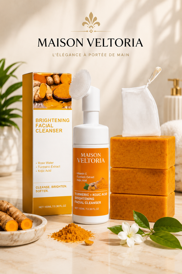 Curcuma Éclat — Savon purifiant au curcuma & acide kojique