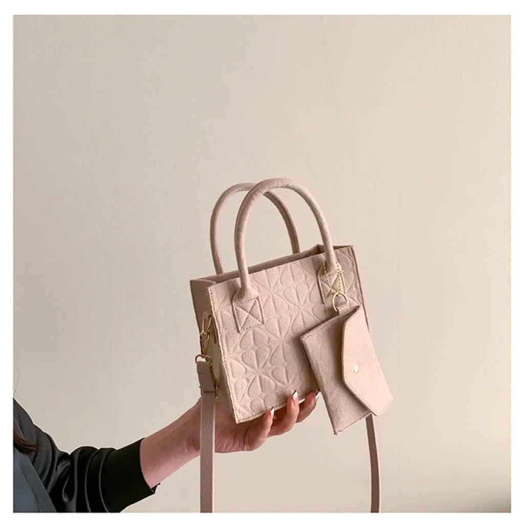 Lot de 5 Sacs à Main — Mini Tote Bag Premium (5 Couleurs)